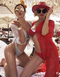 Çılgın masöz hatun Deste